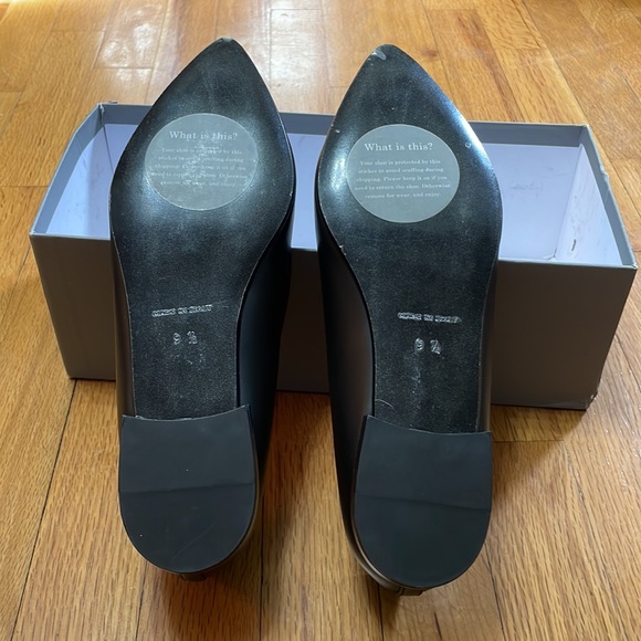 Everlane Flats The Modern Point Black and White Size:9.5 NWT - Picture 6 of 8